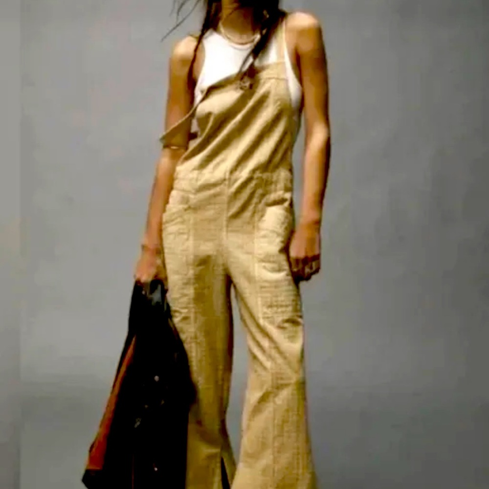 Free People Savannah Overalls -New With Tags
